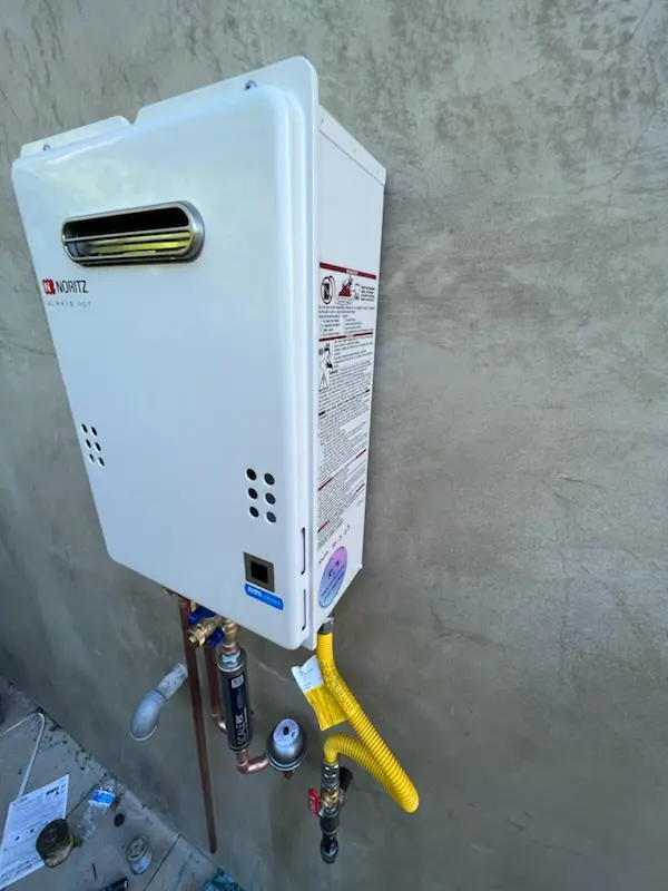 Tankless water heater installation for Castle Valley homes